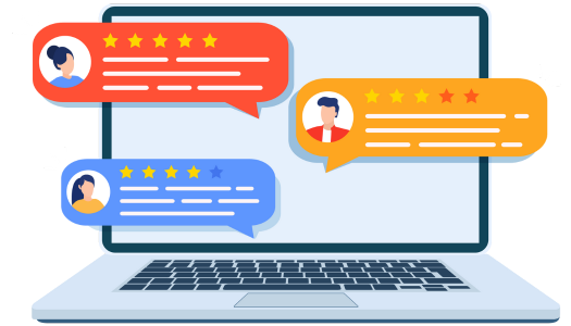 reviews illustration